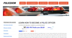 Desktop Screenshot of policehow.com