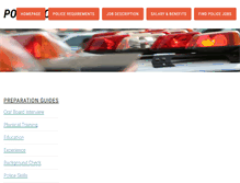 Tablet Screenshot of policehow.com